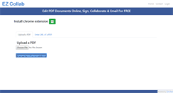 Desktop Screenshot of ezcollab.com